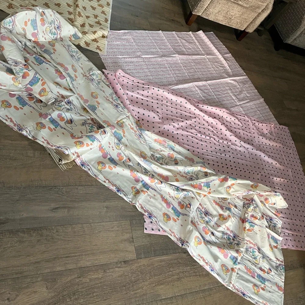 Assorted Fabric Bundle for Quilting, Crafts, Baby Blanket Ect NEW